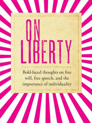 cover image of On Liberty